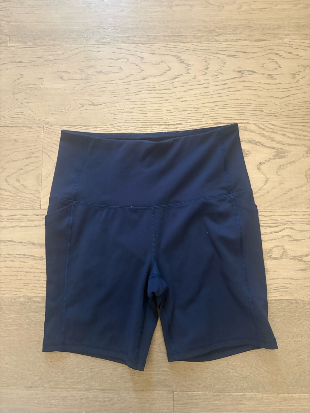 DSG Navy High-Waist Bike Shorts